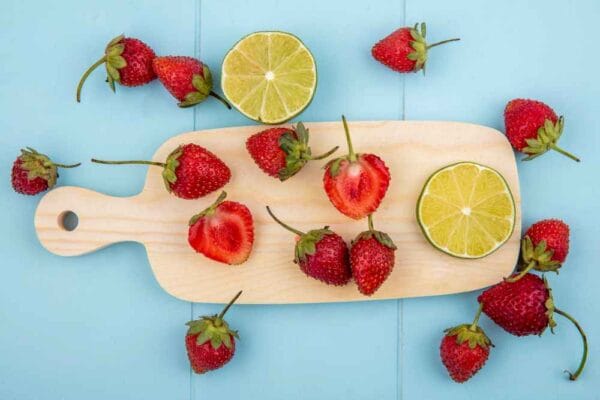 perisa stroberi lemon; strawberry lemon flavor