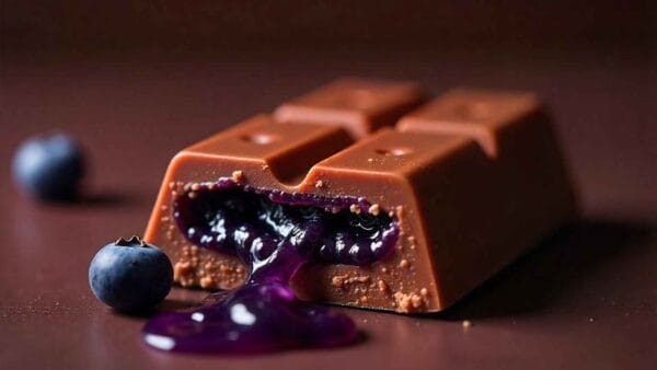 perisa peach blueberry; peach blueberry flavor