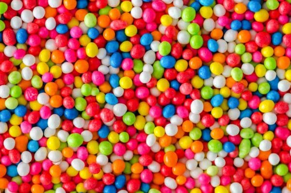 colorful flavor; perisa warna