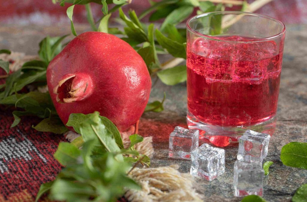 perisa pomegranate; pomegranate flavor