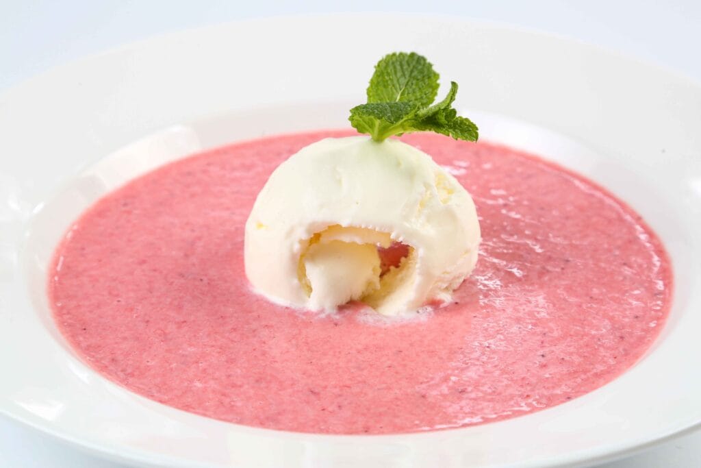 Balancing Yogurt and Lychee Flavors; Menyeimbangkan Perisa Yogurt dan Leci 
